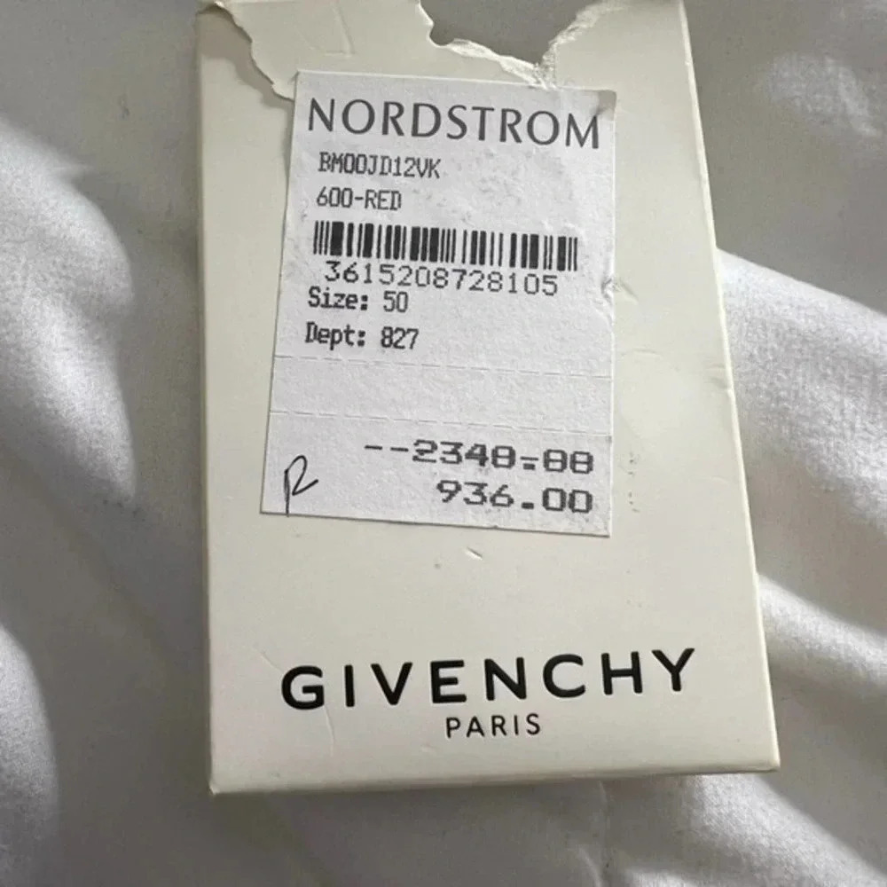 Givenchy Logo Logo Patch Perforated Raincoat Size… - image 6